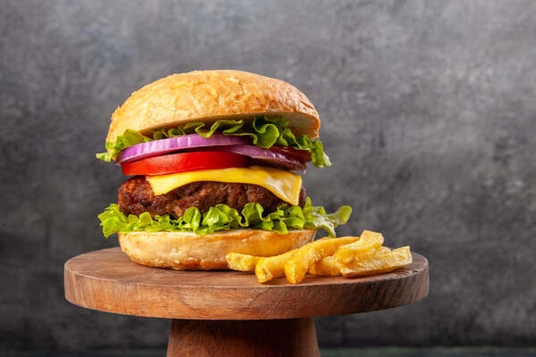 burger ali cheeseburger sta klasika hitre hrane vendar priprava vseh ni enaka