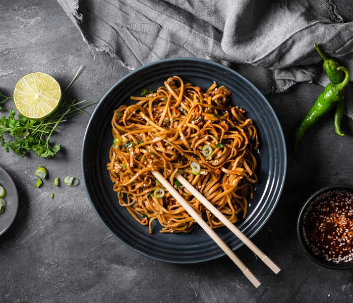 pad thai s piscancem