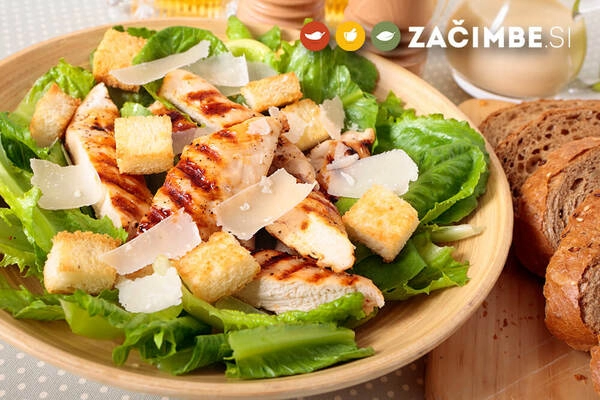 recept za cezar solato